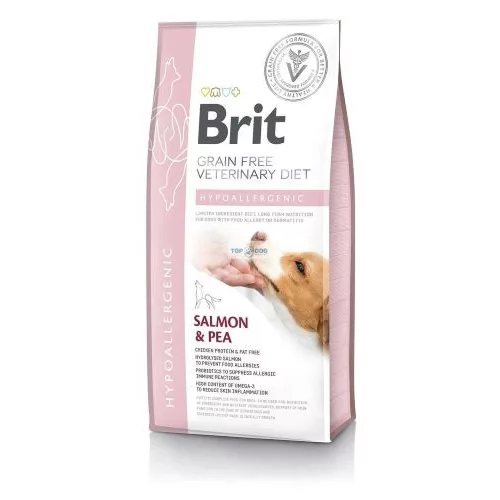 Brit GF VD Dog 2kg Hypoallergenic (bőrgyógyászati vagy emésztőrendszeri panaszokkal küzdő kedvencek igényeire lett kifejlesztve)
