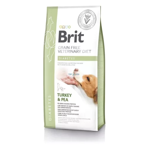 Brit GF VD Dog 2kg Diabetes Cukorbetegségben (diabetes mellitus) szenvedő kutyák számára