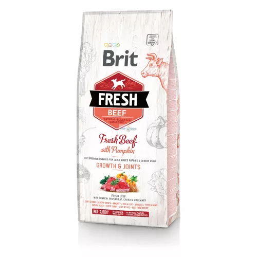 Brit Fresh Beef with pumpkin junior 12kg
