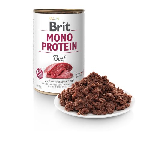 Brit Mono Protein Beef konzerv 400gr