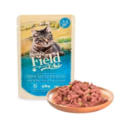   Sam's Field True Meat Fillets Fehérhal+Zöldborsó 85gr