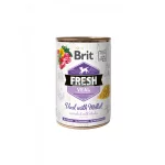 Brit Fresh Veal with Millet 400 g Borjú-köles