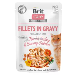 Brit Care Cat Pulyka-Lazac Gravy 85g    