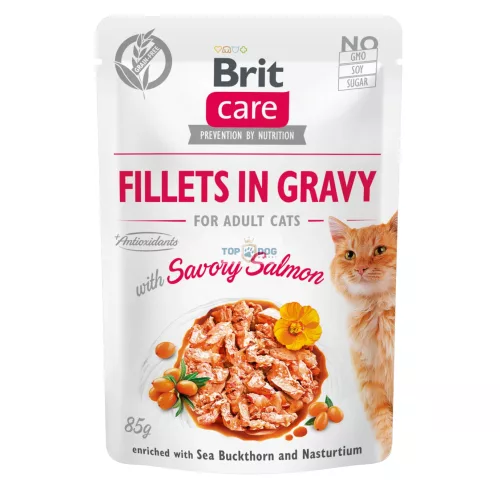 Brit Care Cat Lazac Gravy 85g           