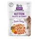 Brit Care Cat Kitten Gravy pulyka 85g          
