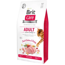 Brit Care Cat  Adult Activity csirke pulyka 400gr