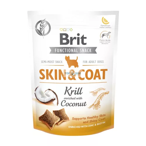 Brit 150gr Skin & Coat Krill rák kókusz 