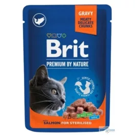 Brit Premium Cat alutasak lazac ivartalanított 100g