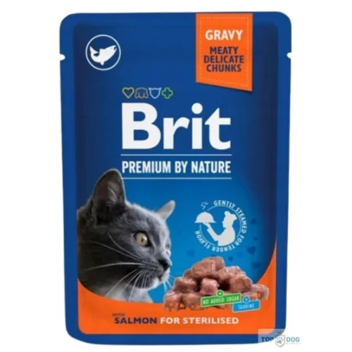 Brit Premium Cat alutasak lazac ivartalanított 100g