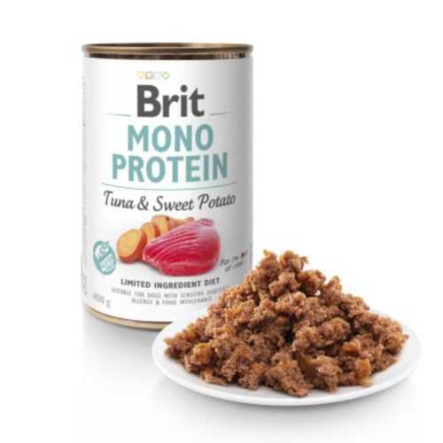 Brit Mono Protein Tuna&Sweet Potato konzerv 400gr
