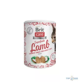 Brit Care Cat Snack Superfruits Lamb 100g