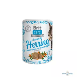 Brit Care Cat Snack Superfruits Hering 100g