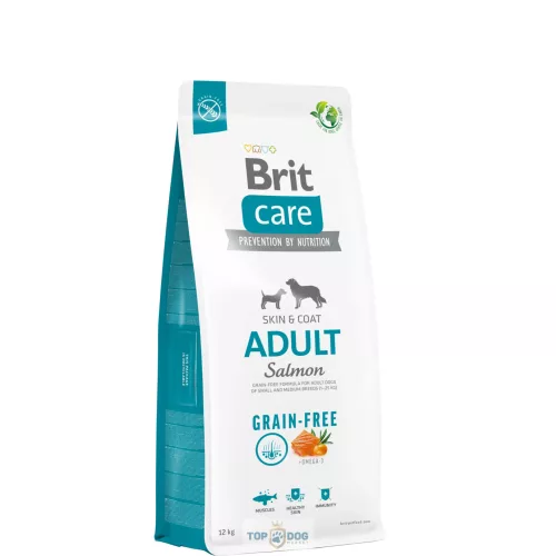 Brit Care - Grain-free Adult Salmon & Potato 12 kg