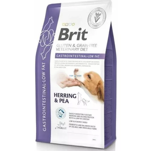 Brit GF VD Dog 12kg Gastrointestinal Low (akut és krónikus emésztőrendszeri panaszok, hasnyálmirigy gyulladás esetén)