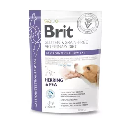   Brit GF VD Dog 400g Gastrointestinal Low (emésztési problémákkal küzdő, alacsony zsírtartalmú étrendet igénylő kutyáknak)