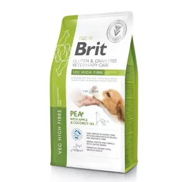   Brit GF VD Dog 400g Veg High Fibre borsó,alma,kókuszolaj (vegetáriánus, magas rosttartalmú kiegészítő eledel)