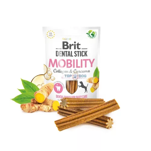 Brit Dental Stick Mobility with Curcuma & Collagen 7 db/cs