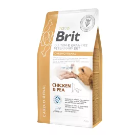   Brit GF VD Dog 2kg Cardio - Renal (szív- és vesebeteg kutyák részére)