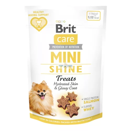 Brit Care 50gr Mini Treats Shine Salmon 