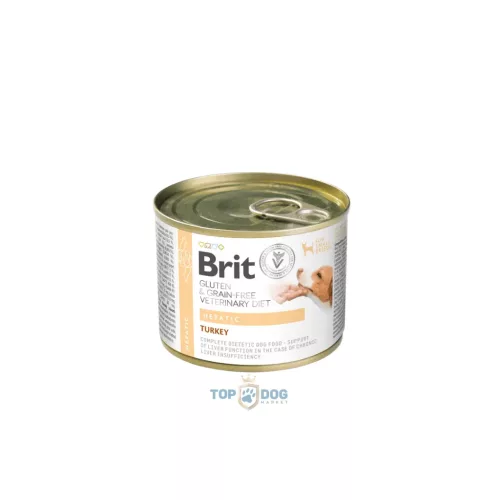 Brit GF VD Dog 200g Hepatic konzerv     