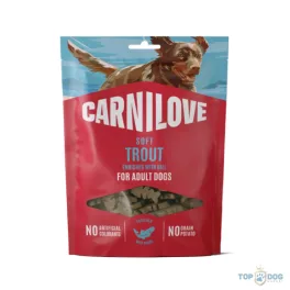  Carnilove Dog Sof Snack Trout Enriched With Dill- Pisztráng Kaporral 200g