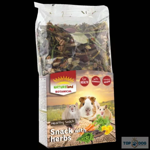 Nature Land BOTANICAL - kiegészítő eleség (gyógynövénykeverék) rágcsálók részére (150g)