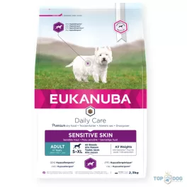 Eukanuba Daily Care Sensitive Skin kutyatáp 2,3kg