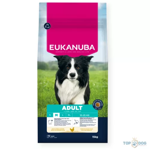 Eukanuba Adult Medium kutyatáp 15+3kg