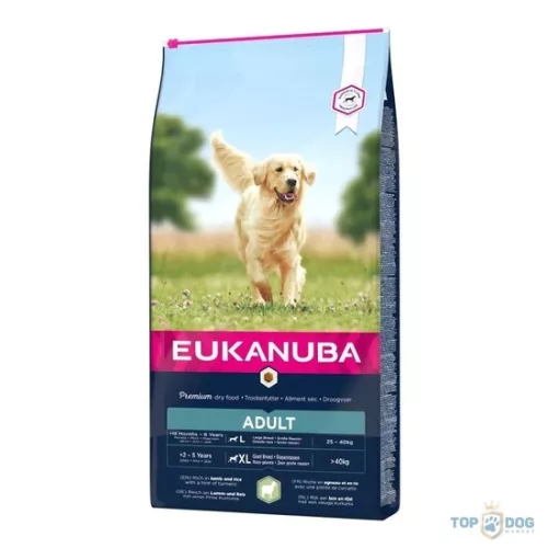 Eukanuba Adult Large Lamb&Rice kutyatáp 18kg