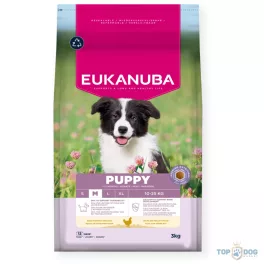 Eukanuba Puppy Medium kutyatáp 3kg