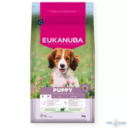 Eukanuba Puppy Lamb&Rice Small&Medium kutyatáp 3kg