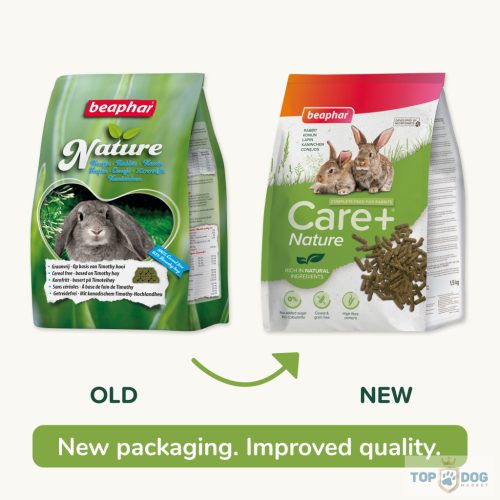 CARE+® Nature Prémium eledel nyulaknak, 1,5kg