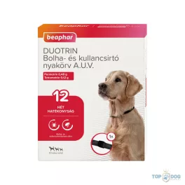 Beaphar DUOTRIN bolha- és kullancsirtó nyakörv 65cm