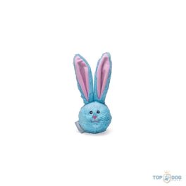 Húsvéti kutyajáték plüss kék nyuszi 21 cm