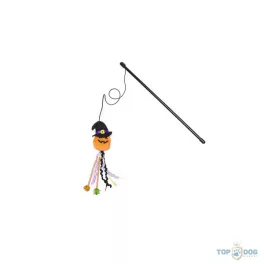 Halloween Macskajáték Botos Tök 40 cm