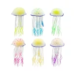 Fluoreszkáló Meduza 8*8*15.5cm / 1db