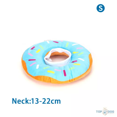 Műtét utáni gallér belső átmérő: 7,5 cm, külső átmérő: 22 cm KÉK
