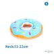 Műtét utáni gallér belső átmérő: 7,5 cm, külső átmérő: 22 cm KÉK