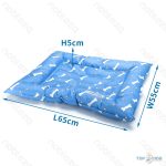 Hűsítőmatrac csont mintával 65*55*5cm