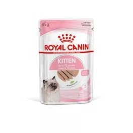   Royal Canin 12*85gr Kitten Loaf in sauce (pépes változat kölyök macskáknak)