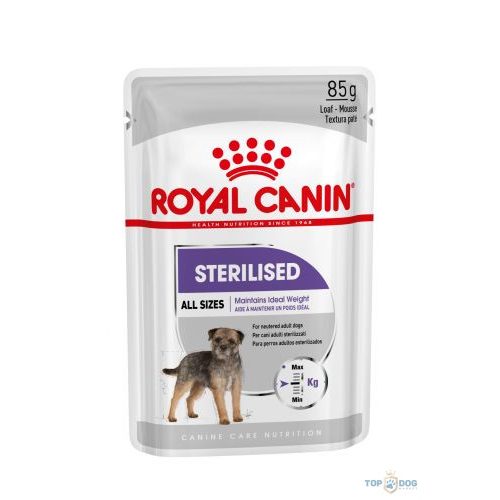 Royal Canin Dog 12*85gr Sterilised  ivartalanított kutyáknak