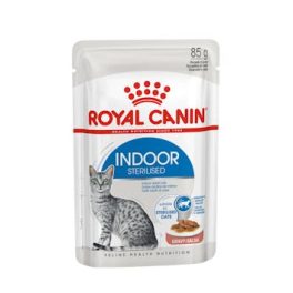   Royal Canin 12*85gr Indoor Sterilised szószban ( lakásban tartott ivartalanított macskáknak)