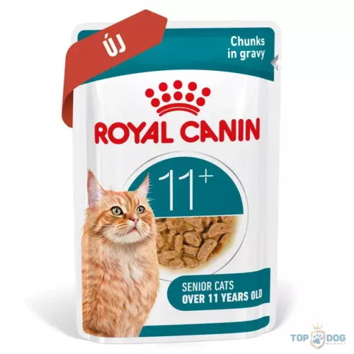 Royal Canin Cat Ageing 11+ szószban 11 év feletti 12*85gr  (11év feletti macskáknak)