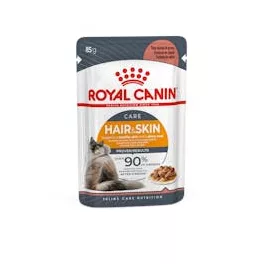   Royal Canin 12*85gr Hair & Skin Care nedves eledel érzékeny bőrű és fénytelen szőrű cicáknak