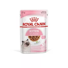   Royal Canin 12*85gr Kitten Chunks in gravy nedveseledel kölyök macskáknak 