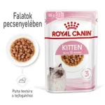 Royal Canin 12*85gr Kitten Chunks in gravy nedveseledel kölyök macskáknak 
