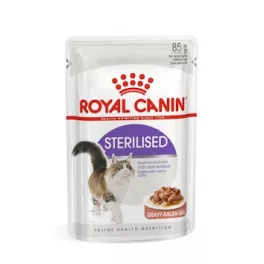   Royal Canin Sterilised Gravy 12*85gr  ivartalantott macskáknak
