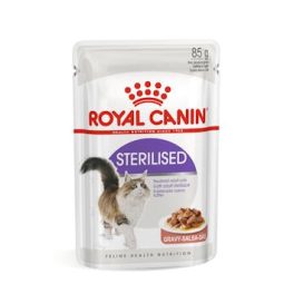   Royal Canin Sterilised Gravy 12*85gr  ivartalantott macskáknak