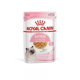   Royal Canin 12*85gr Kitten Chunks in jelly nedves macskaeledel kölyök cicáknak