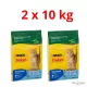 FRISKIES 2x10kg Steril lazac és zöldség ivartalanított száraz eledel felnőtt macskáknak 